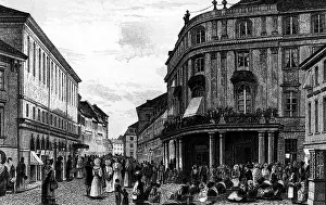 Muehlendamm: A busy street scene in Berlin, Germany