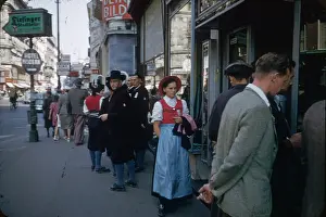 Bodice: Busy street in Vienna, Austria