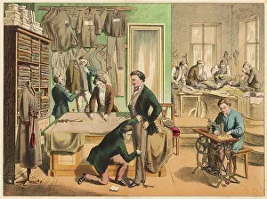 Industrious: Busy Tailor's Workshop