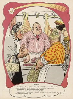 Unattractive: BUTCHER & CUSTOMERS