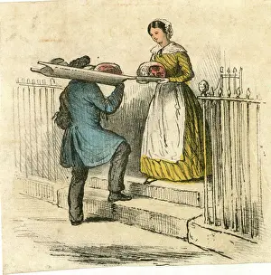 Railings: Butcher's delivery man