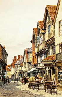 Warks: Butchers Row, Coventry, Warwickshire