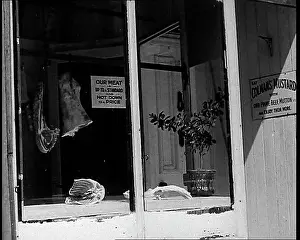 Butchers: An Almost Empty Butcher's Shop