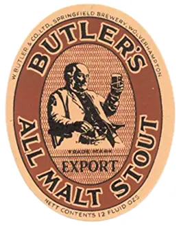 Breweries: Butler's All Malt Stout