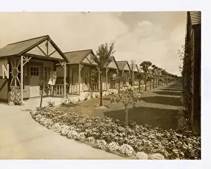 Chalets: Butlins, Chalets, Garden, Flowers