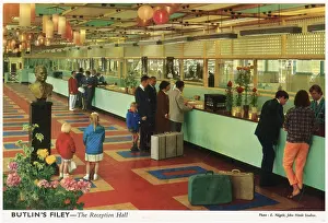 Filey: Butlin's Filey - The Reception Hall