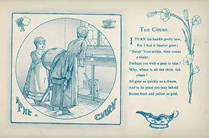 Churn: Butter making with a churn