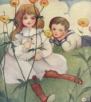 Olmstead: Buttercups & daisies