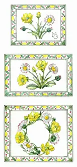 Buttercups and Daisies " three designs