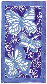 Cuts: Butterflies amongst the flowers
