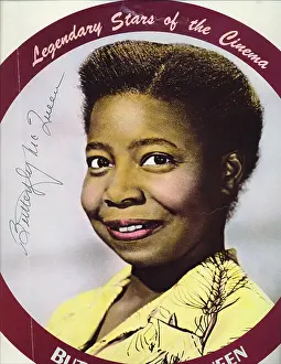 Scarlett: Butterfly McQueen signed portrait