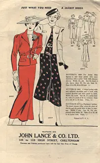 Guideline: Butterick pattern for boxy jackets and dress