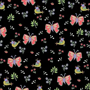 Tess Hines Designs: Butterlfies, birds and flowers pattern