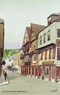 Butterwalk: Butterwalk, Dartmouth, Devon