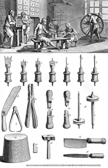 Moulds: Button Makers in - 18th century