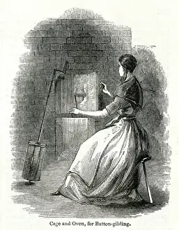Gilding: Button Making, Elliott's Factory, Birmingham 1844