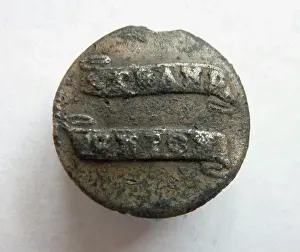 Corroded: Button from the Strand Union Workhouse, London