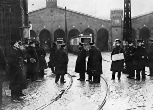 Schoeneberg: BVG strike, 1932