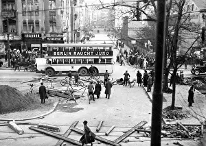 Threw: BVG strike in Berlin, 1932