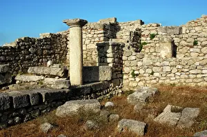 Christians: Byllis Archeological Site. Cathedral. IV century A.C. Republ