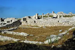 Christians: Byllis Archeological Site. Cathedral. IV century A.C. Republ