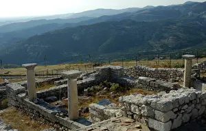Christians: Byllis Archeological Site. Cathedral. IV century A.C. Republ