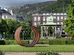 Vestland: Byparken, Bergen, Norway