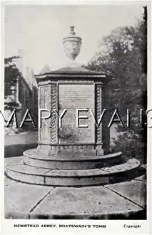 Newstead: BYRON DOG MONUMENT