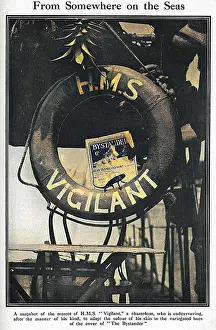 Vigilant: The Bystander on HMS Vigilant, WW1