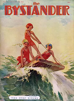 Surfing: The Bystander - Surf riders front cover