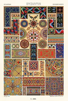 Wall Decor: Byzantine art: mural paintings, mosaics and manuscripts