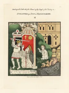 Sassanid: Byzantine Emperor Heraclius decapitating Sassanid
