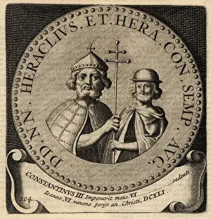 Constantinus: Byzantine Emperors Heraclius and Constantine III