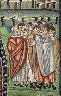 Tribes: Byzantine mosaic, Basilica of San Vitale, Ravenna, Italy