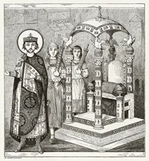 Lacks: BYZANTINE THRONE