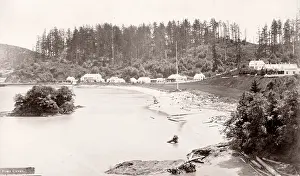 Northwestern: c. 1880s Columbia river, Washington territory, Oregon, USA