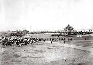 Durbar: c. 1880s India - imperial durbar, probably Rawalpindi