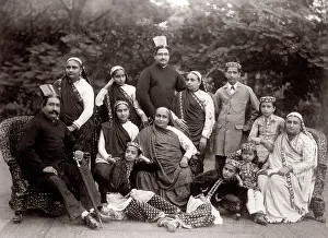 Viewer: c. 1880s India - Parsi, Parsee group