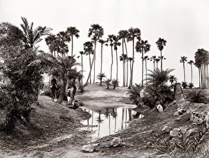 Secunderabad: c. 1880s India - view at Tar bund Secunderabad