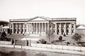 Melbourne: c. 1890 Australia - Melbourne Public Library