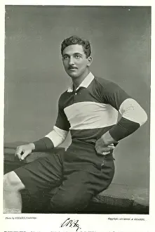 Footballers: C B Fry, Rugby player and Cricketer
