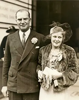C W A Scott with his second wife, Greta Bremner