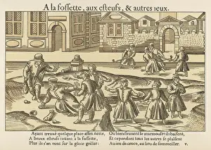 Croce: C16TH FRENCH BALL GAMES