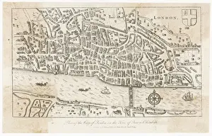 C16th: C16TH LONDON MAP