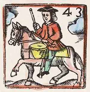 Newsboy: C17 COURIER/WOODCUT/43