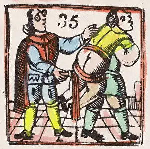 Flogging: C17 FLOGGING/WOODCUT