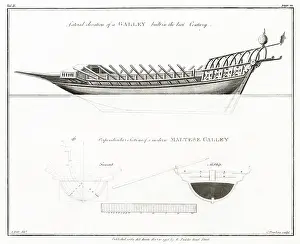 Diagrams: C17 MALTESE GALLEY