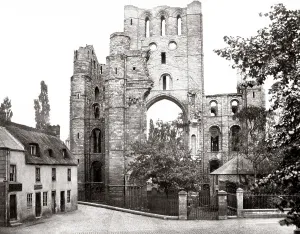 Kelso: c.1880s Scotland - Kelso Abbey