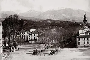 Nevada: c.1880s Spain - Granada - view of the Sierra Nevada