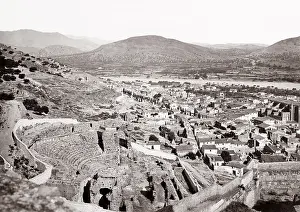 Sagunto: c.1880s Spain - view of Sagunto